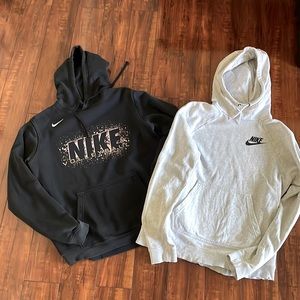 2 Nike Hoodies
